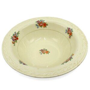 J&G Meakin Sunshine Floral CERAMIC BOWL Vintage Made in England 6 Inches